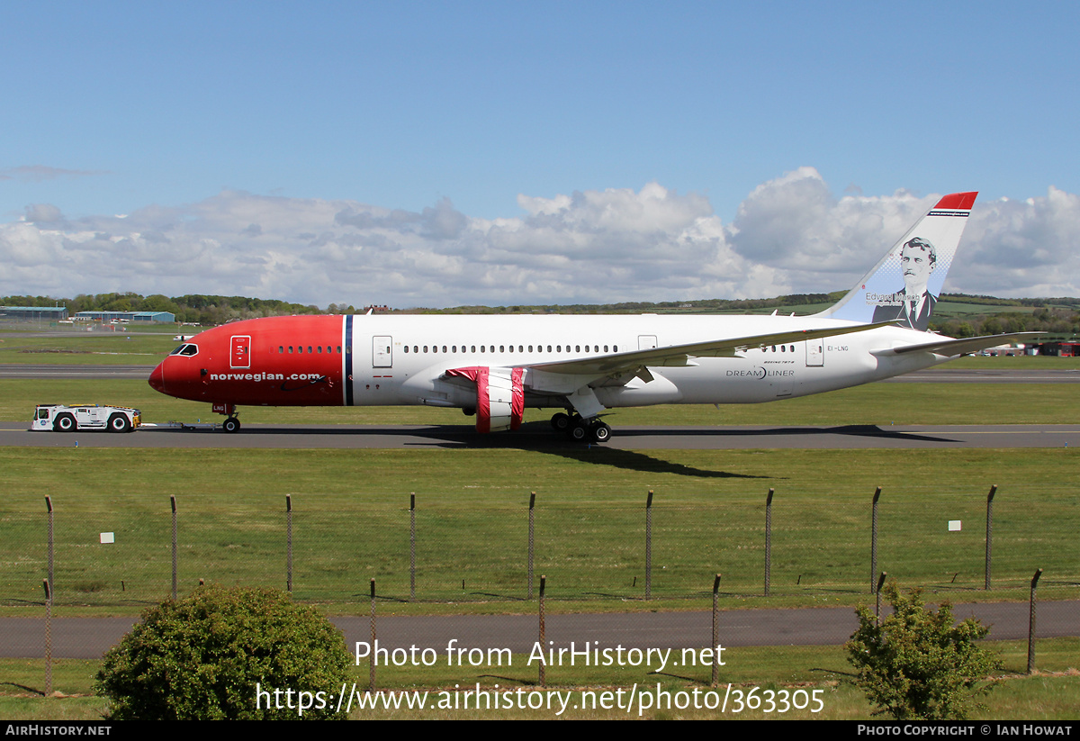 Aircraft Photo of EI-LNG | Boeing 787-8 Dreamliner | Norwegian | AirHistory.net #363305