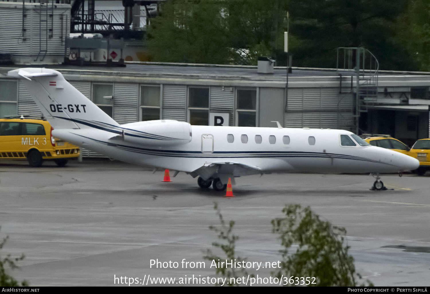 Aircraft Photo of OE-GXT | Cessna 525C CitationJet CJ4 | AirHistory.net #363352