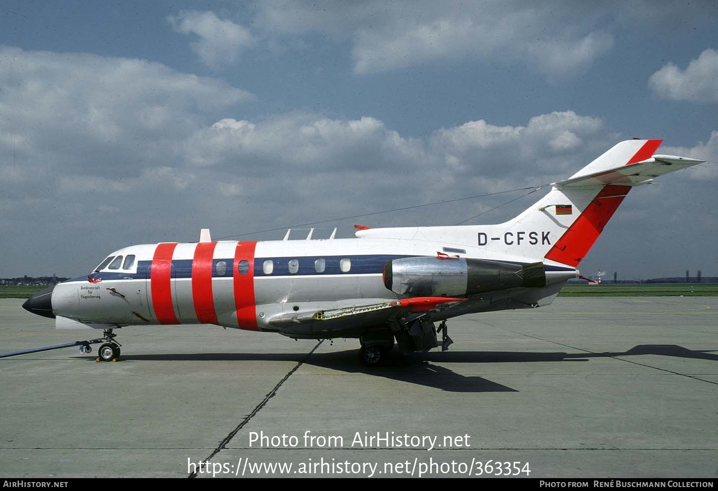 Aircraft Photo of D-CFSK | Hawker Siddeley HS-125-600B | BFS - Bundesanstalt für Flugsicherung | AirHistory.net #363354