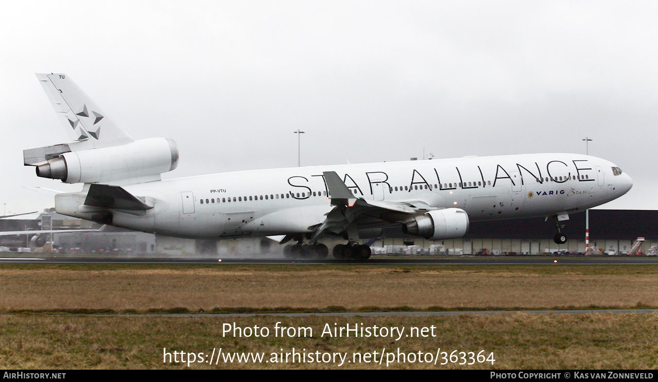 Aircraft Photo of PP-VTU | McDonnell Douglas MD-11 | Varig | AirHistory.net #363364