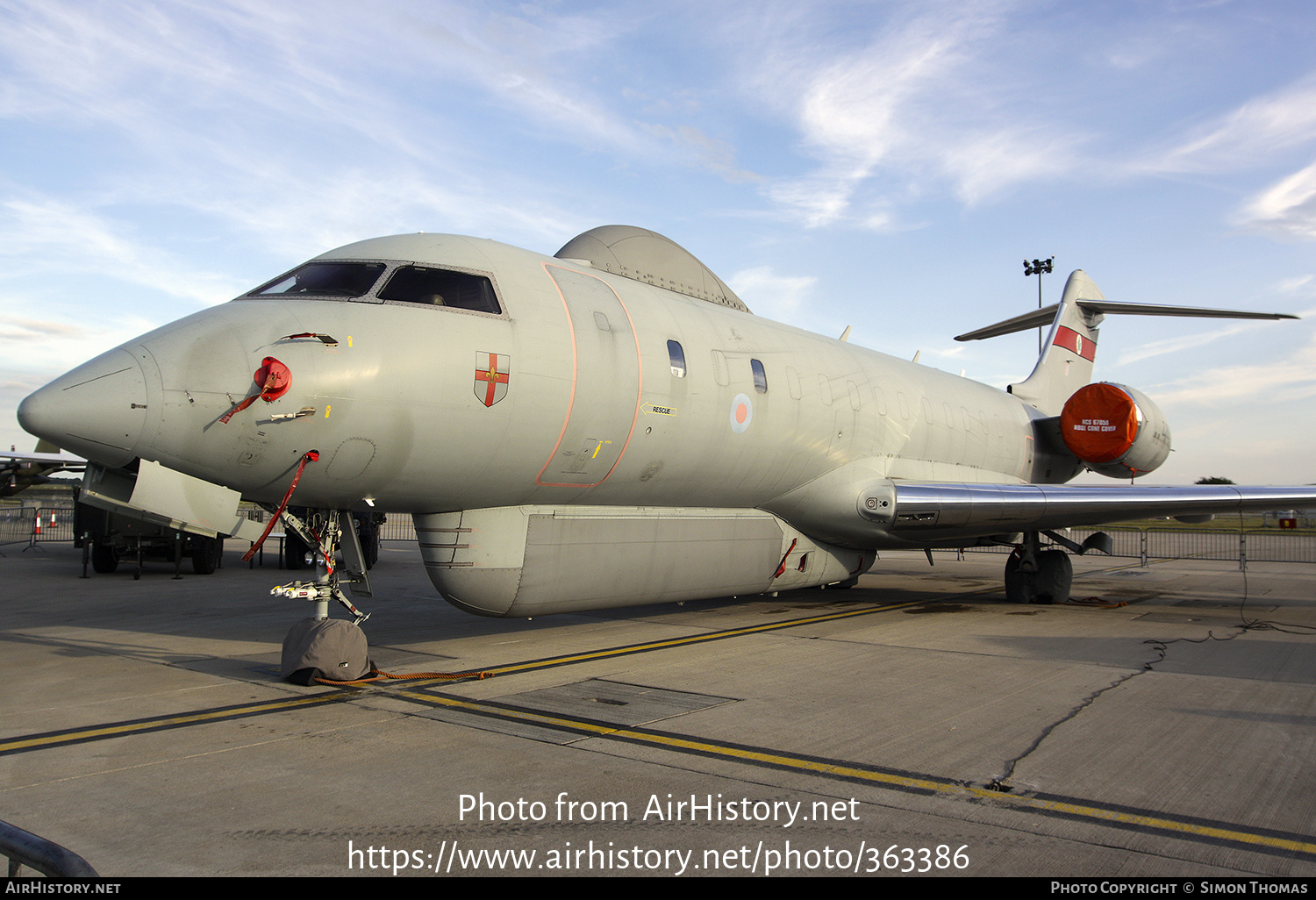 Aircraft Photo of ZJ690 | Bombardier Sentinel R.1 (BD-700-1A10) | UK - Air Force | AirHistory.net #363386