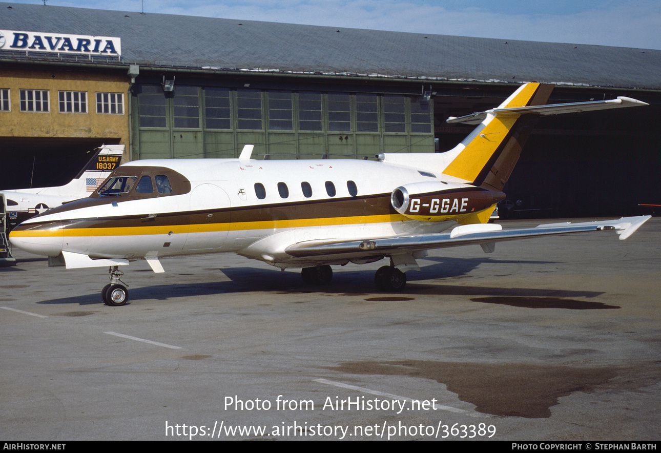 Aircraft Photo of G-GGAE | Hawker Siddeley HS-125-3B/RA | AirHistory.net #363389