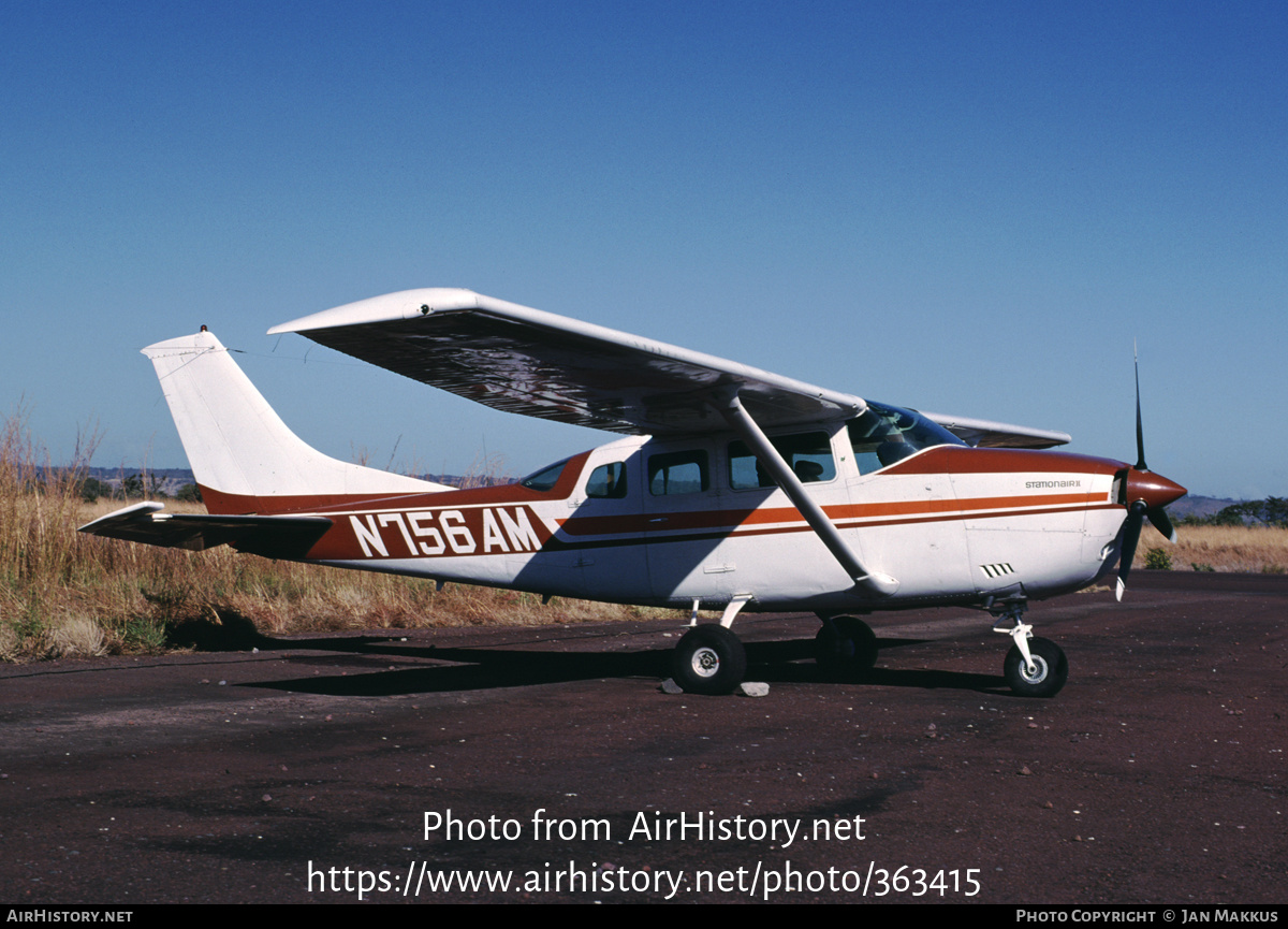 Aircraft Photo of N756AM | Cessna U206G Stationair 6 | AirHistory.net ...