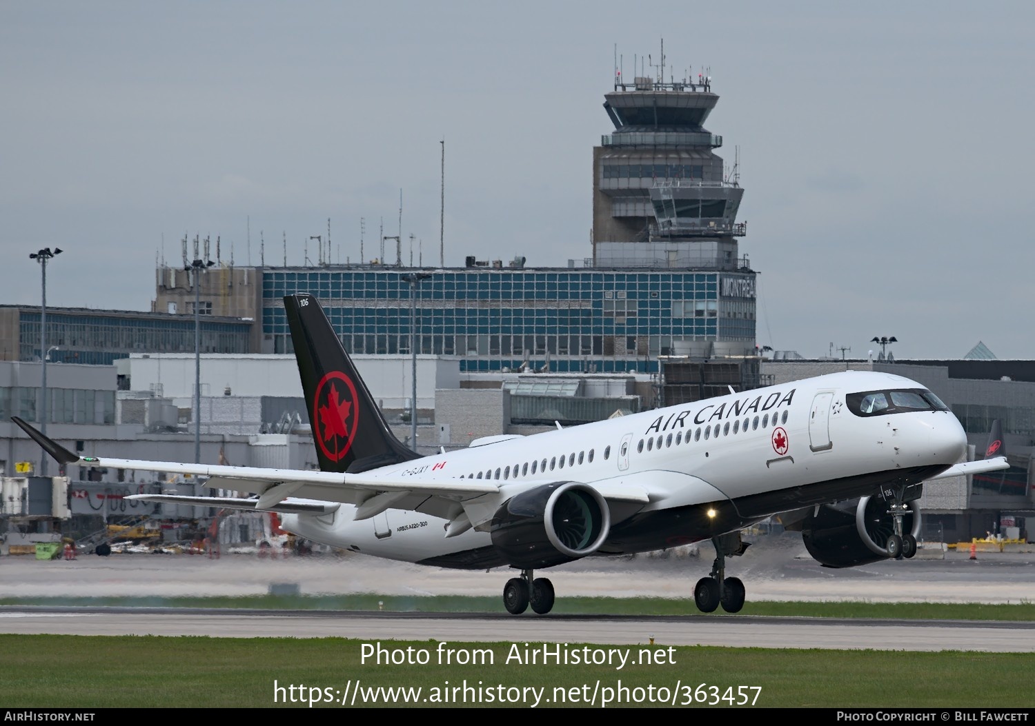 Aircraft Photo of C-GJXY | Airbus A220-371 (BD-500-1A11) | Air Canada | AirHistory.net #363457