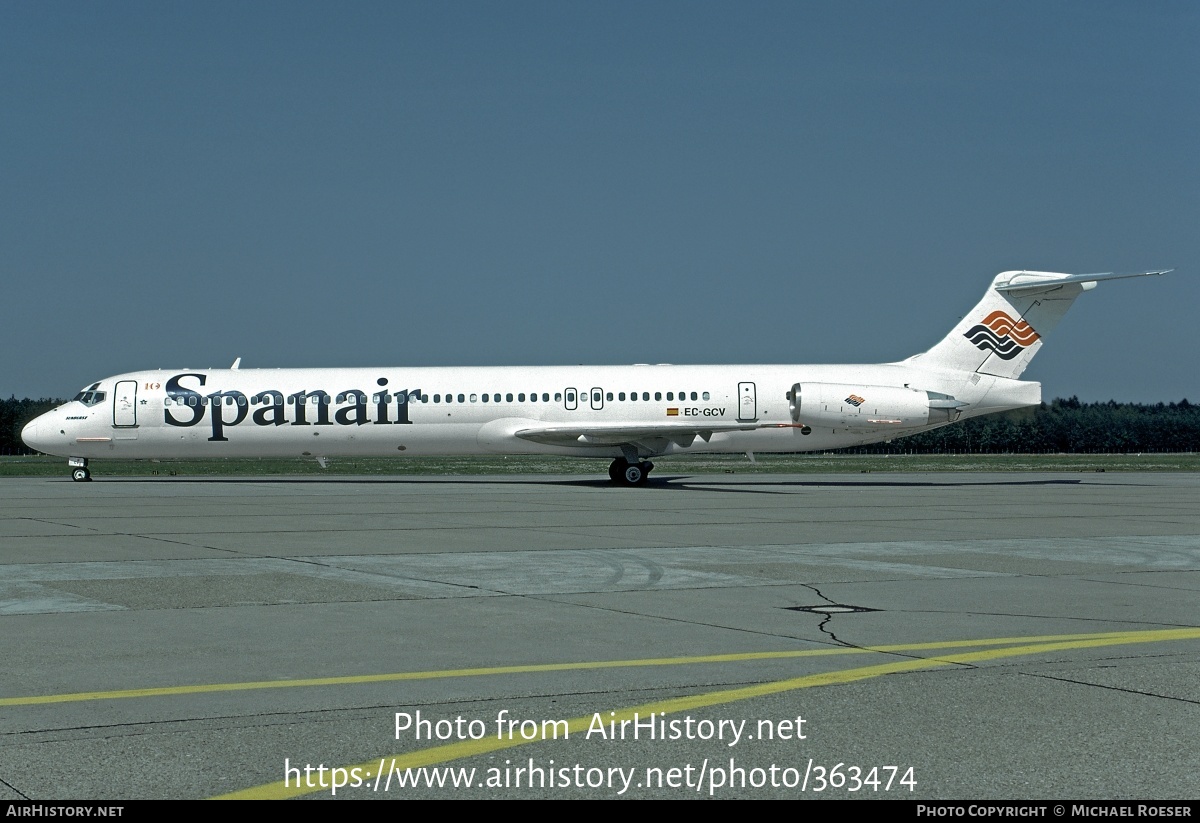 Aircraft Photo of EC-GCV | McDonnell Douglas MD-82 (DC-9-82) | Spanair | AirHistory.net #363474