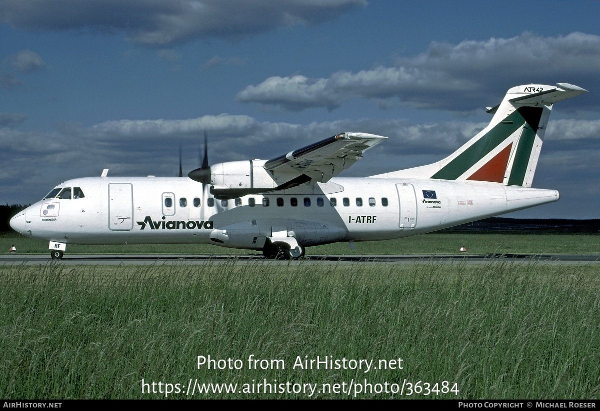 Aircraft Photo of I-ATRF | ATR ATR-42-300 | Avianova | AirHistory.net #363484