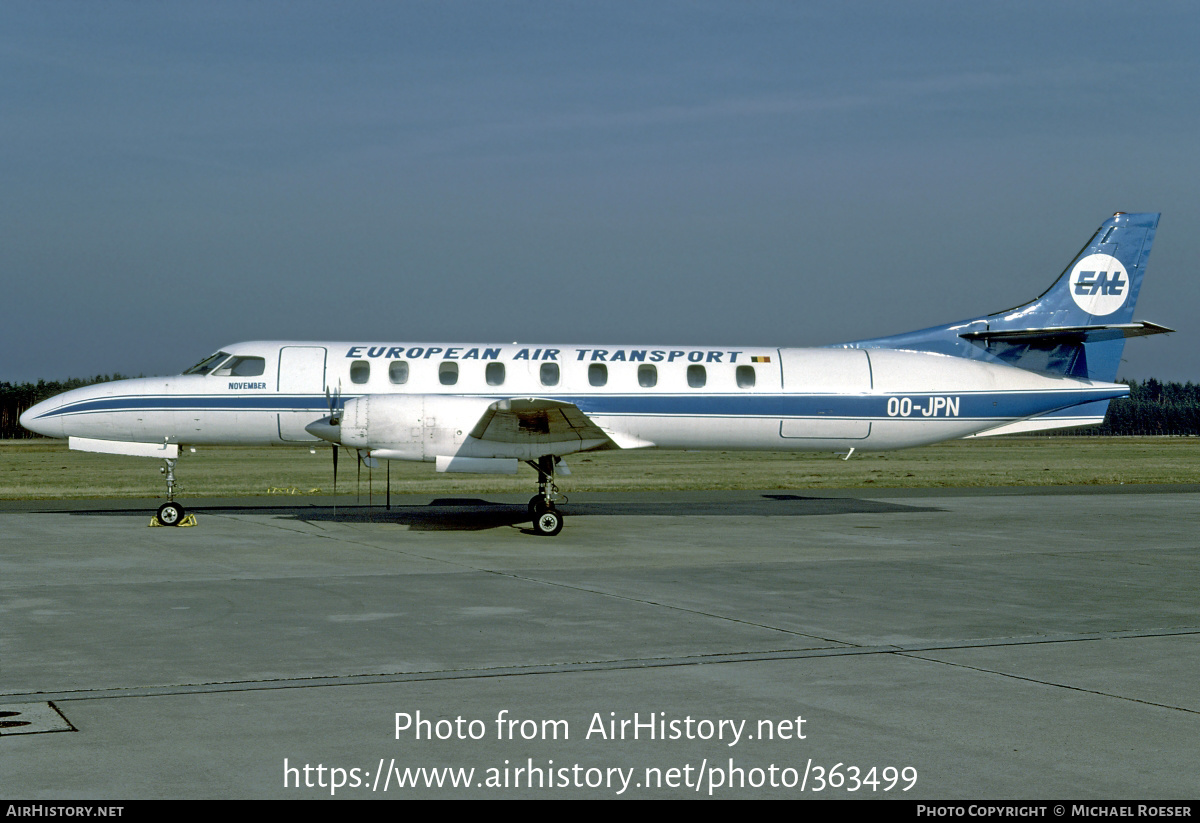 Aircraft Photo of OO-JPN | Swearingen SA-226AT Merlin IV | European Air Transport - EAT | AirHistory.net #363499