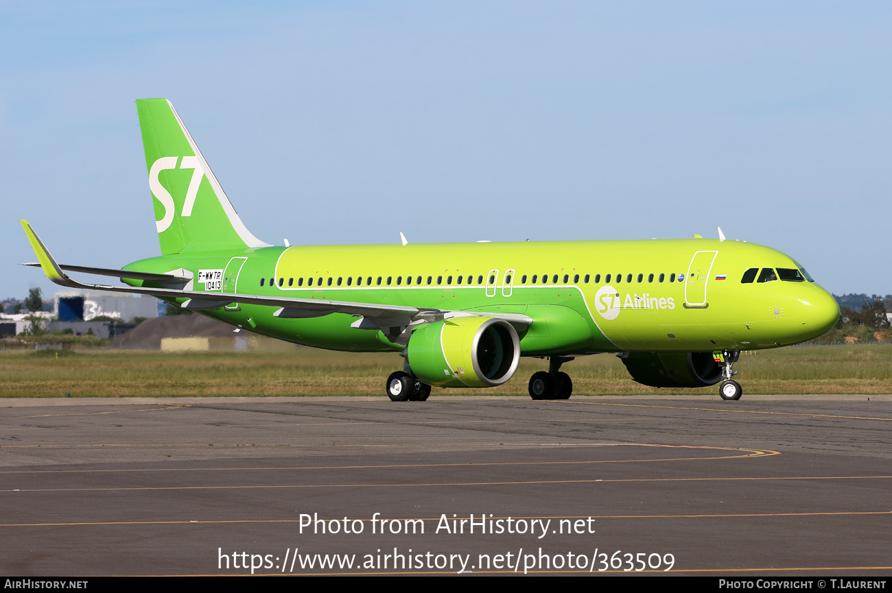 Aircraft Photo of F-WWTR | Airbus A320-271N | S7 Airlines | AirHistory.net #363509