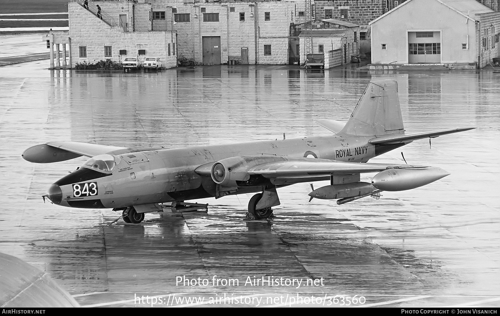 Aircraft Photo of WK126 | English Electric Canberra TT18 | UK - Navy | AirHistory.net #363560