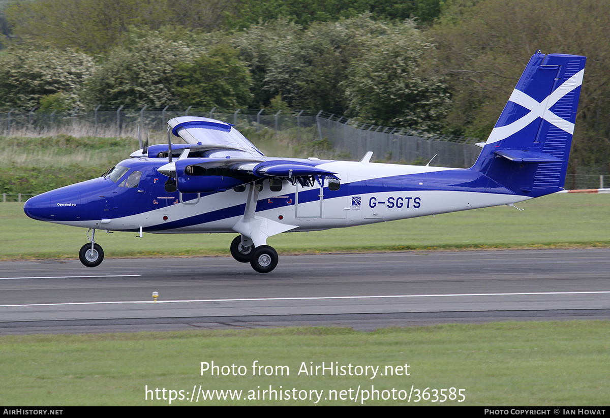 Aircraft Photo of G-SGTS | Viking DHC-6-400 Twin Otter | Transport Scotland | AirHistory.net #363585