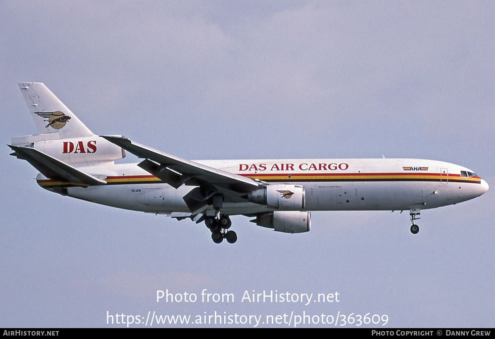 Aircraft Photo of 5X-JCR | McDonnell Douglas DC-10-30(F) | DAS Air Cargo - Dairo Air Services | AirHistory.net #363609