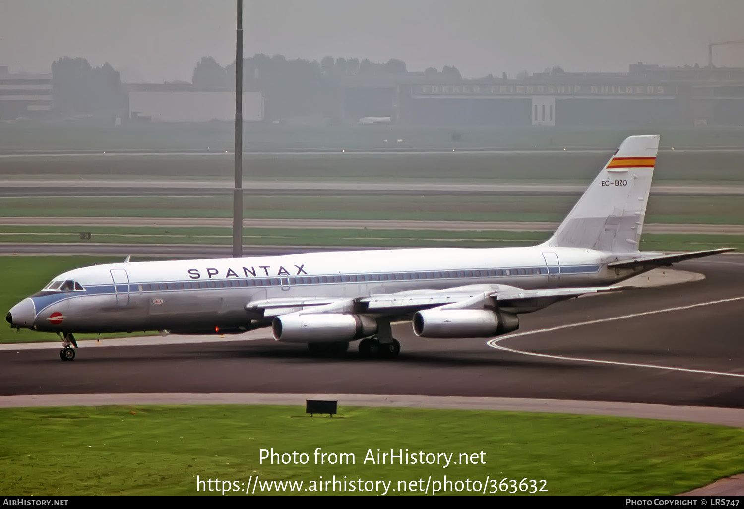 Aircraft Photo of EC-BZO | Convair 990A (30A-5) | Spantax | AirHistory.net #363632