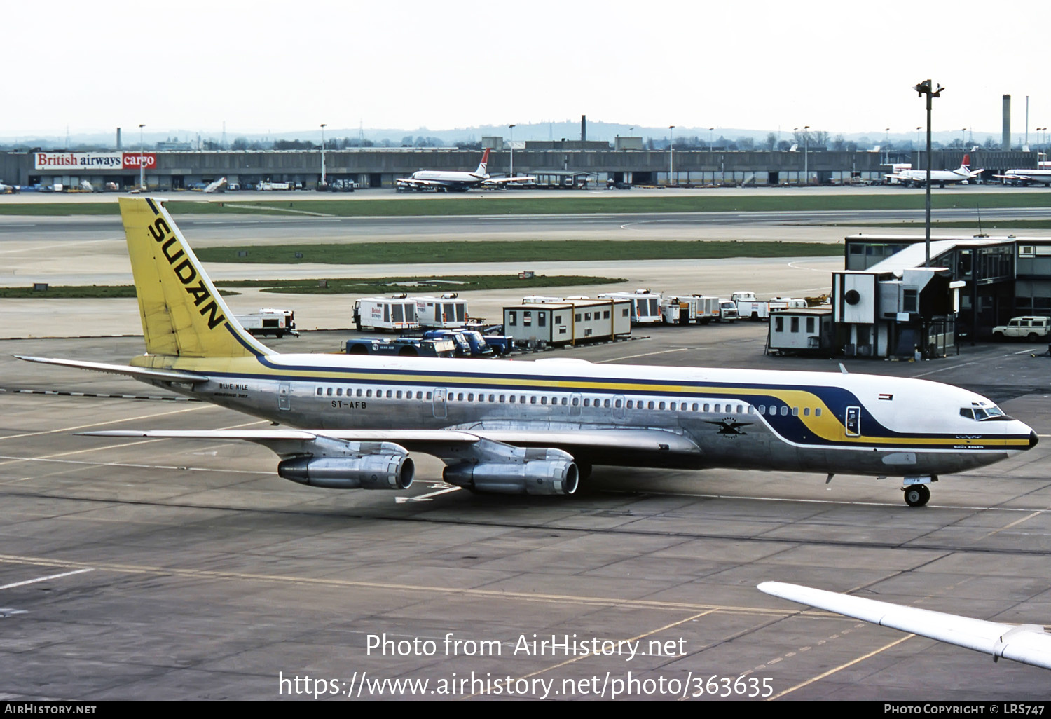 Aircraft Photo of ST-AFB | Boeing 707-3J8C | Sudan Airways | AirHistory.net #363635