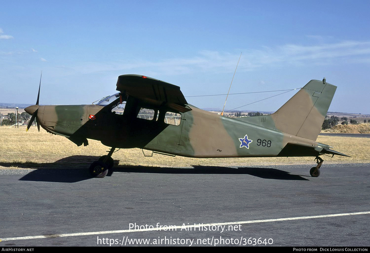 Aircraft Photo of 968 | Atlas C-4M Kudu | South Africa - Air Force | AirHistory.net #363640