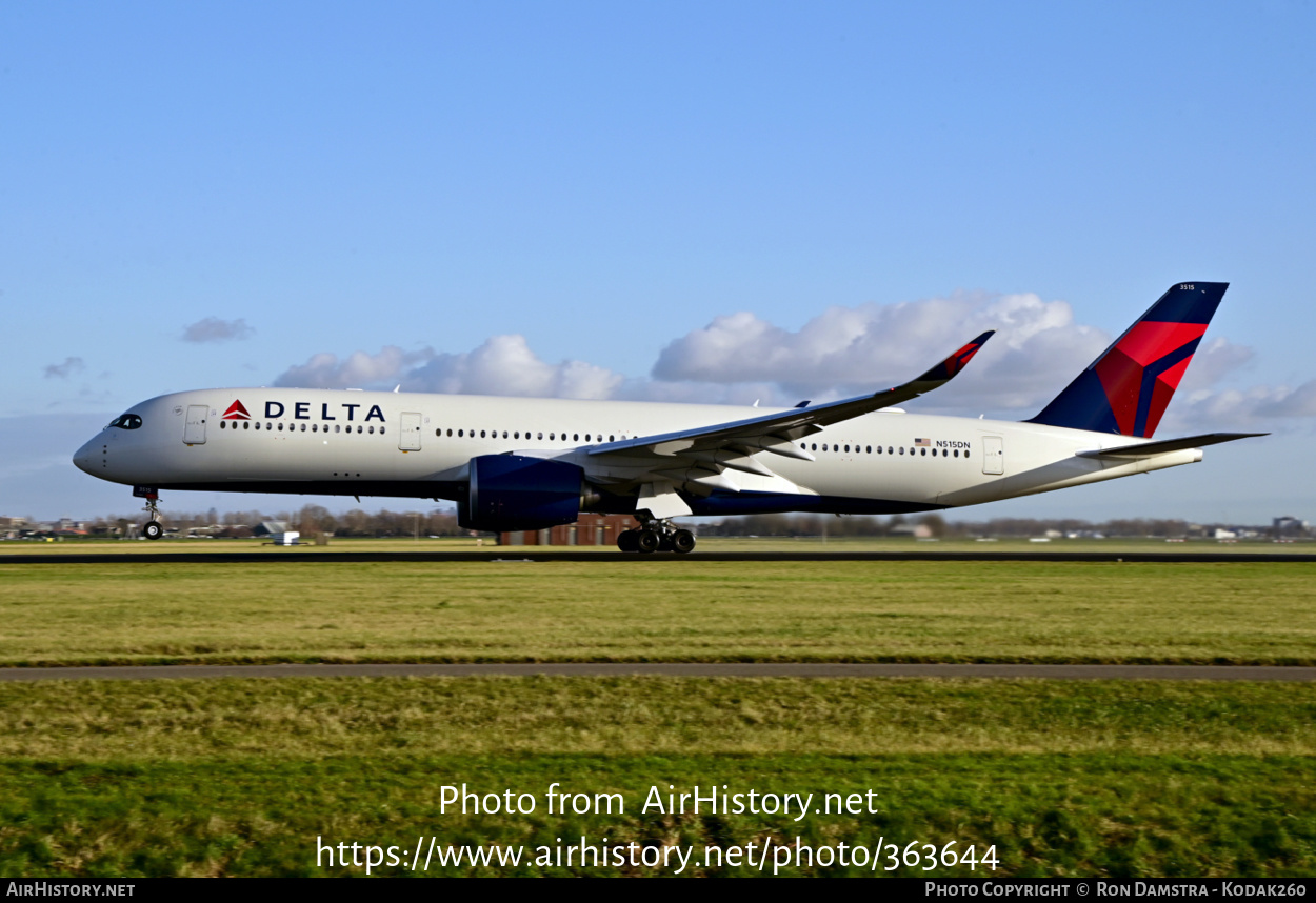 Aircraft Photo of N515DN | Airbus A350-941 | Delta Air Lines | AirHistory.net #363644