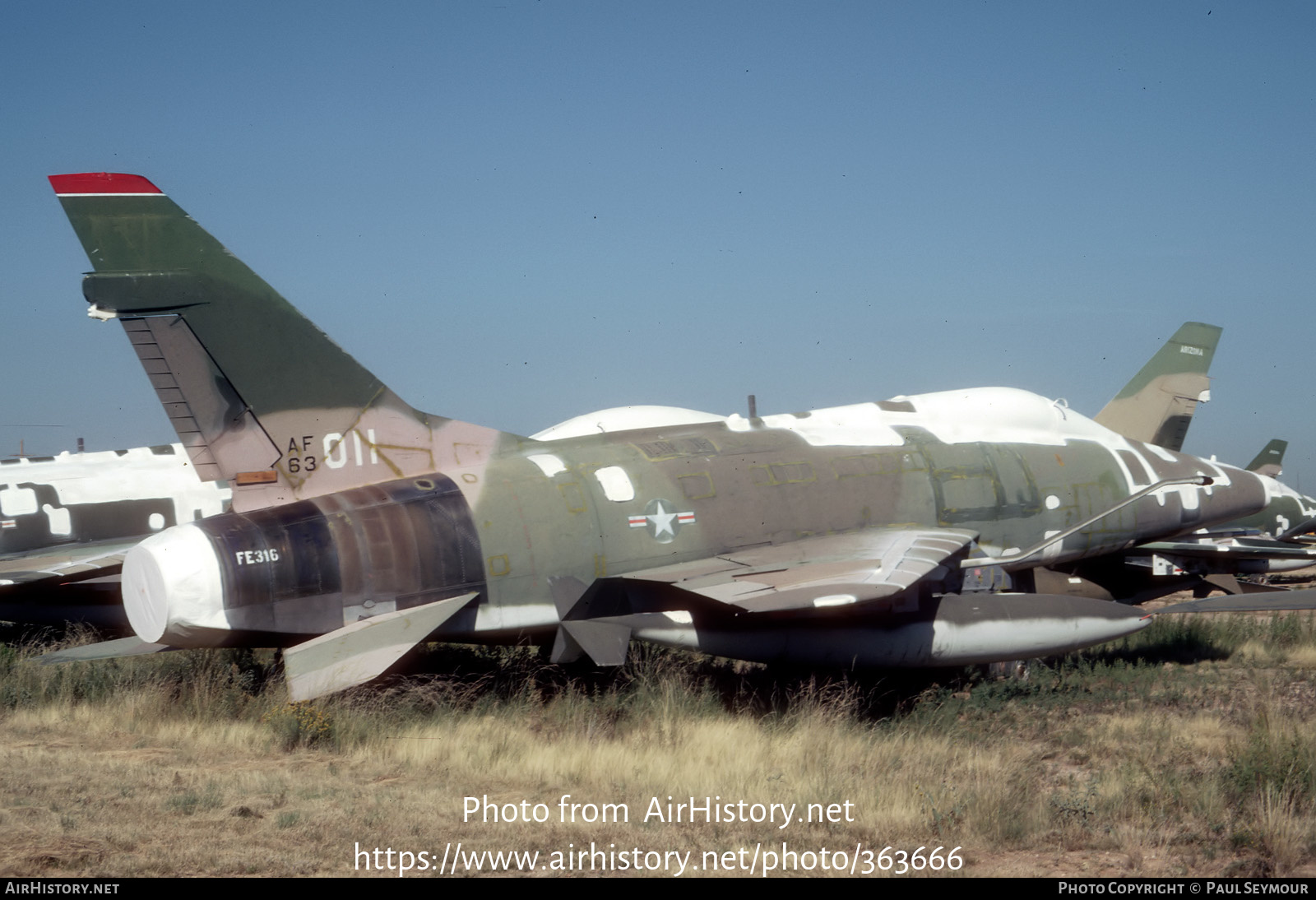 Aircraft Photo of 56-3011 / AF63-011 | North American F-100D Super Sabre | USA - Air Force | AirHistory.net #363666