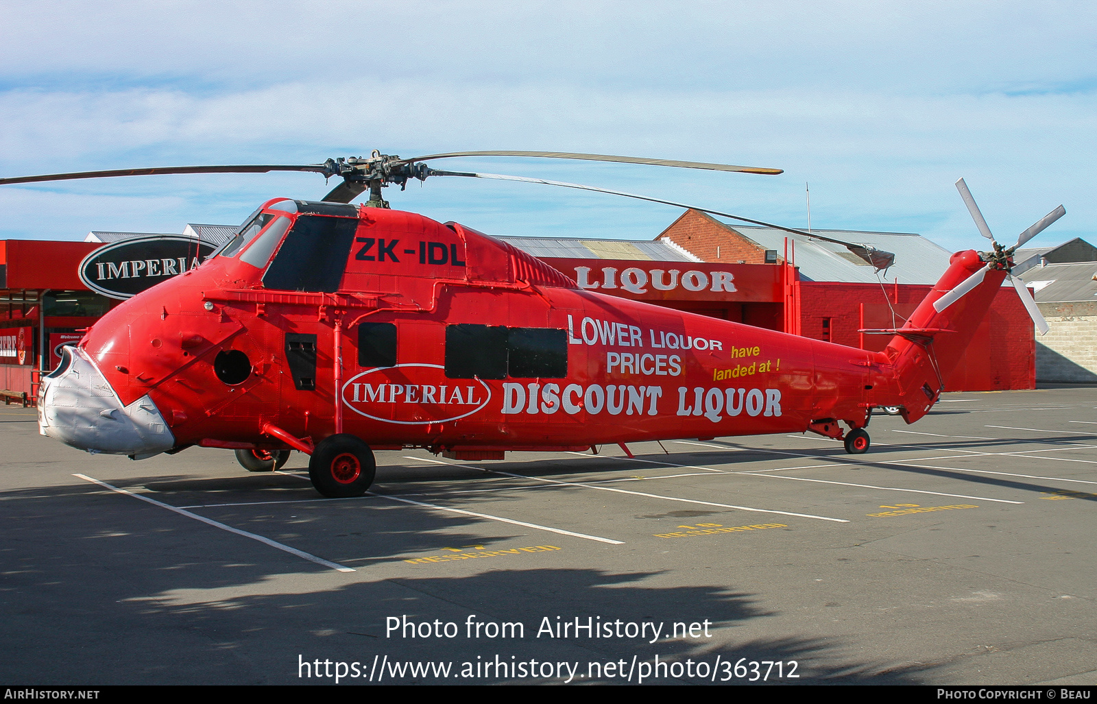 Aircraft Photo of ZK-IDL | Westland WS-58 Wessex 60 | AirHistory.net #363712