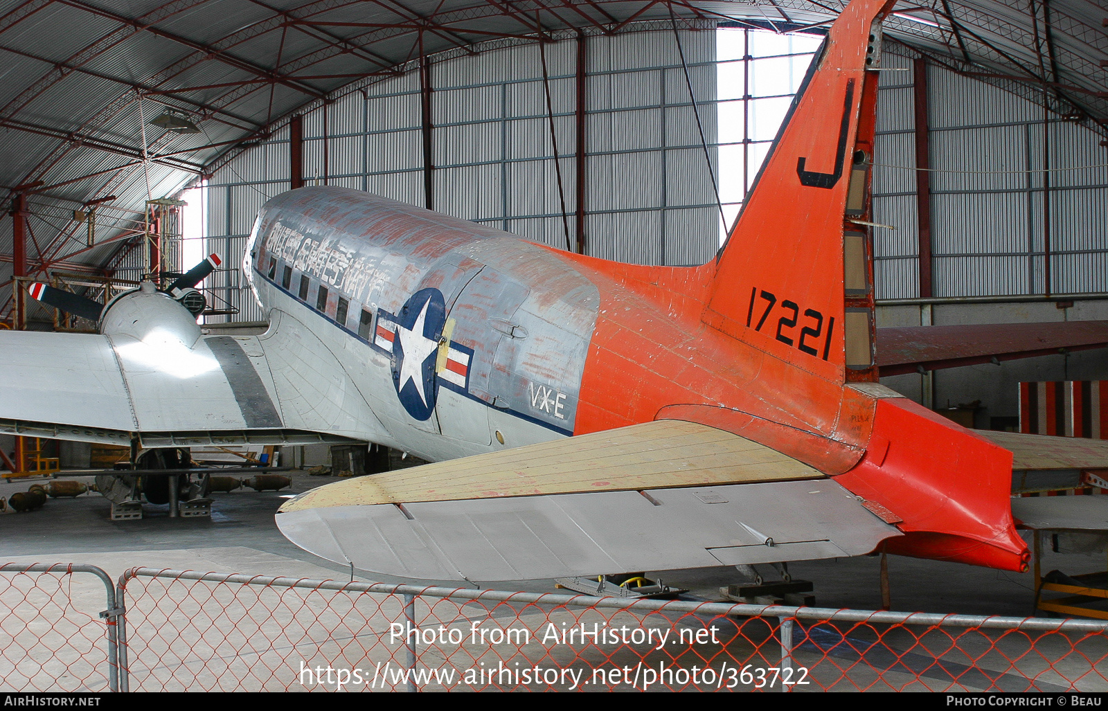 Aircraft Photo of 17221 | Douglas LC-47H Skytrain | USA - Navy | AirHistory.net #363722