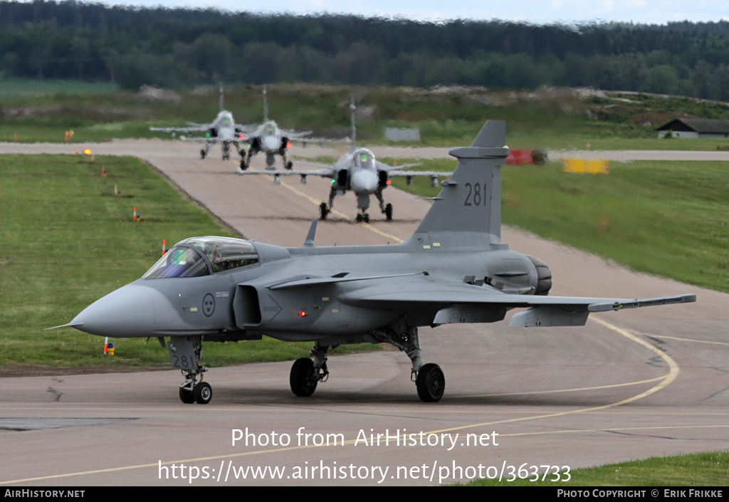 Aircraft Photo of 39281 | Saab JAS 39C Gripen | Sweden - Air Force | AirHistory.net #363733