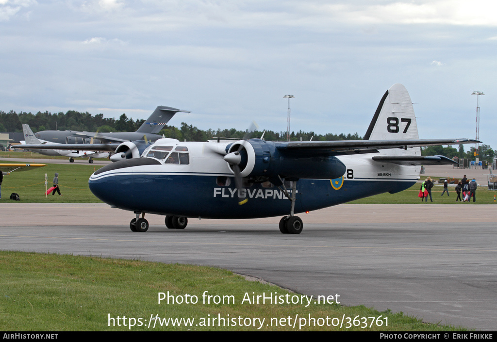 Aircraft Photo of SE-BKH / 8-87 | Hunting P.66 Pembroke C.1 | Sweden - Air Force | AirHistory.net #363761