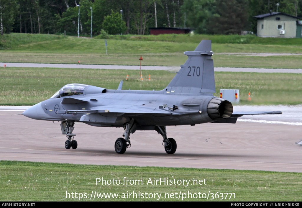 Aircraft Photo of 39270 | Saab JAS 39C Gripen | Sweden - Air Force | AirHistory.net #363771