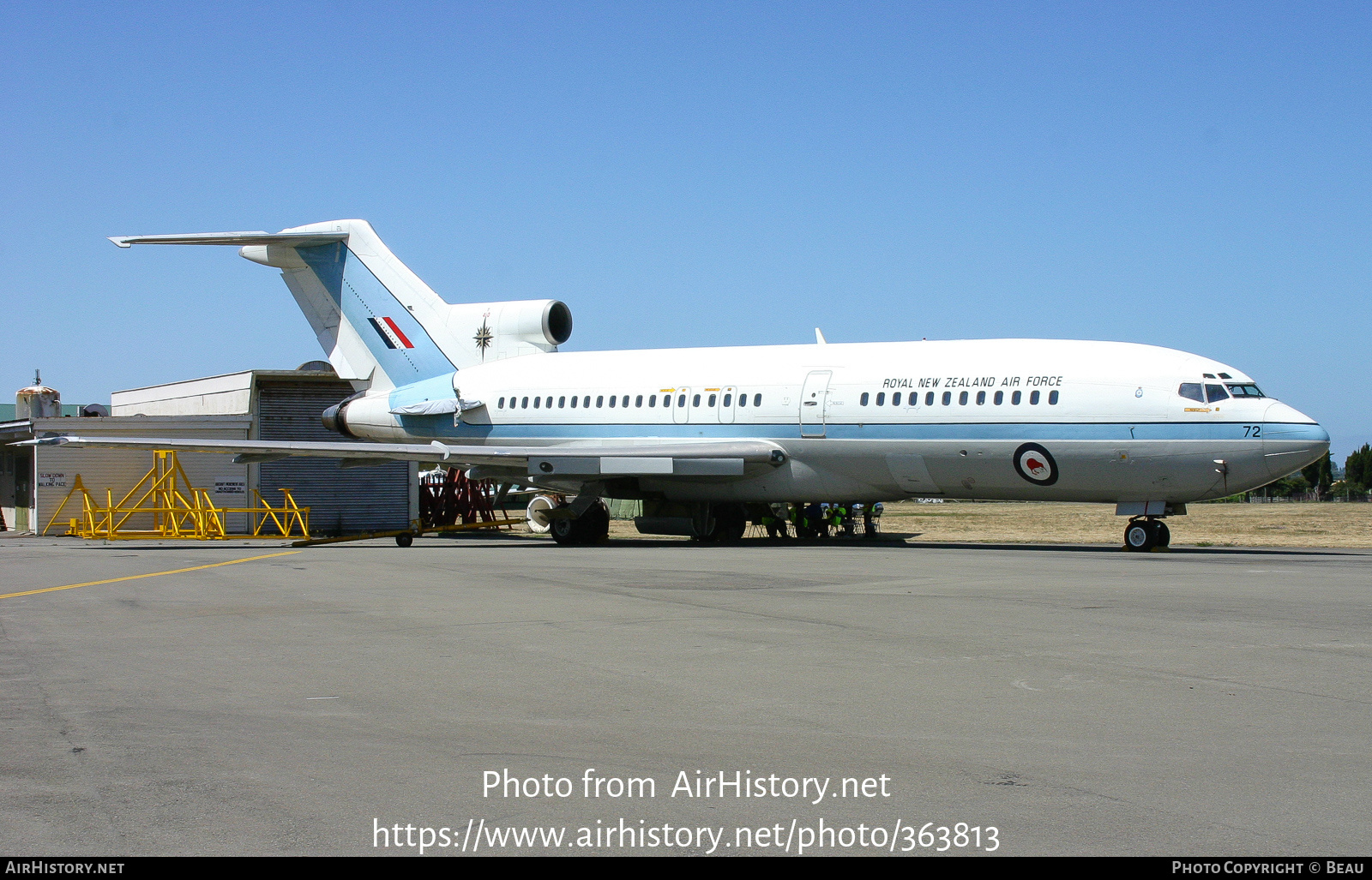 Aircraft Photo of NZ7272 | Boeing 727-22C | New Zealand - Air Force | AirHistory.net #363813