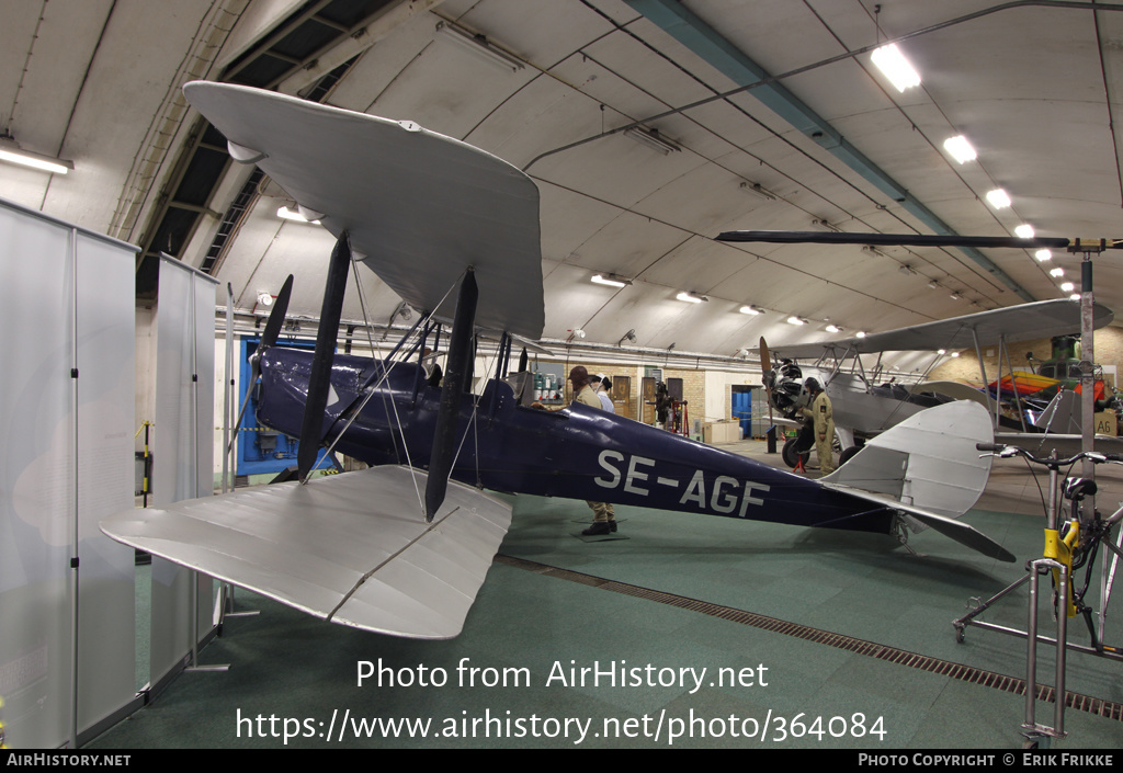 Aircraft Photo of SE-AGF | De Havilland D.H. 60GIII Moth Major | AirHistory.net #364084