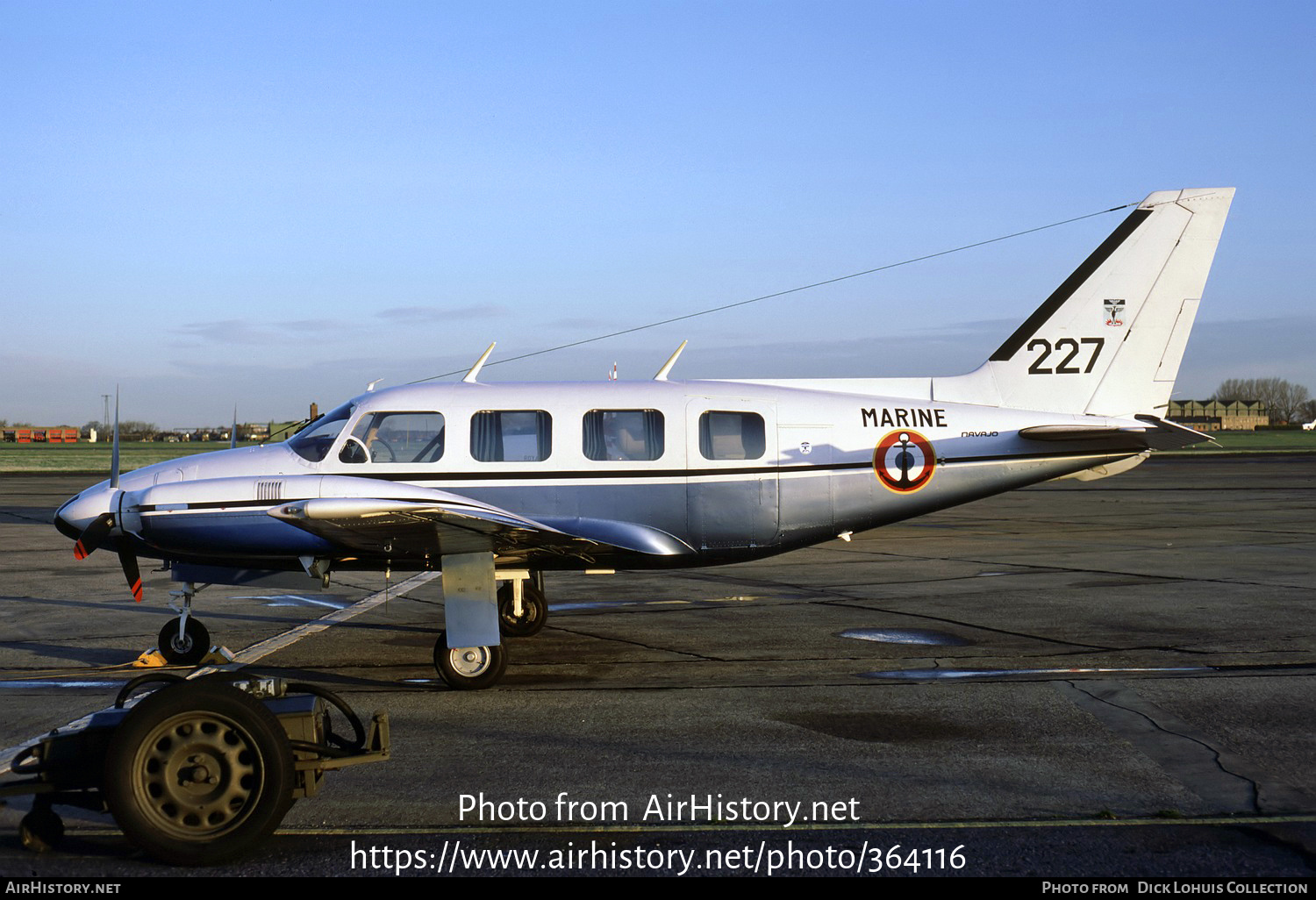 Aircraft Photo of 227 | Piper PA-31-310 Navajo B | France - Navy | AirHistory.net #364116