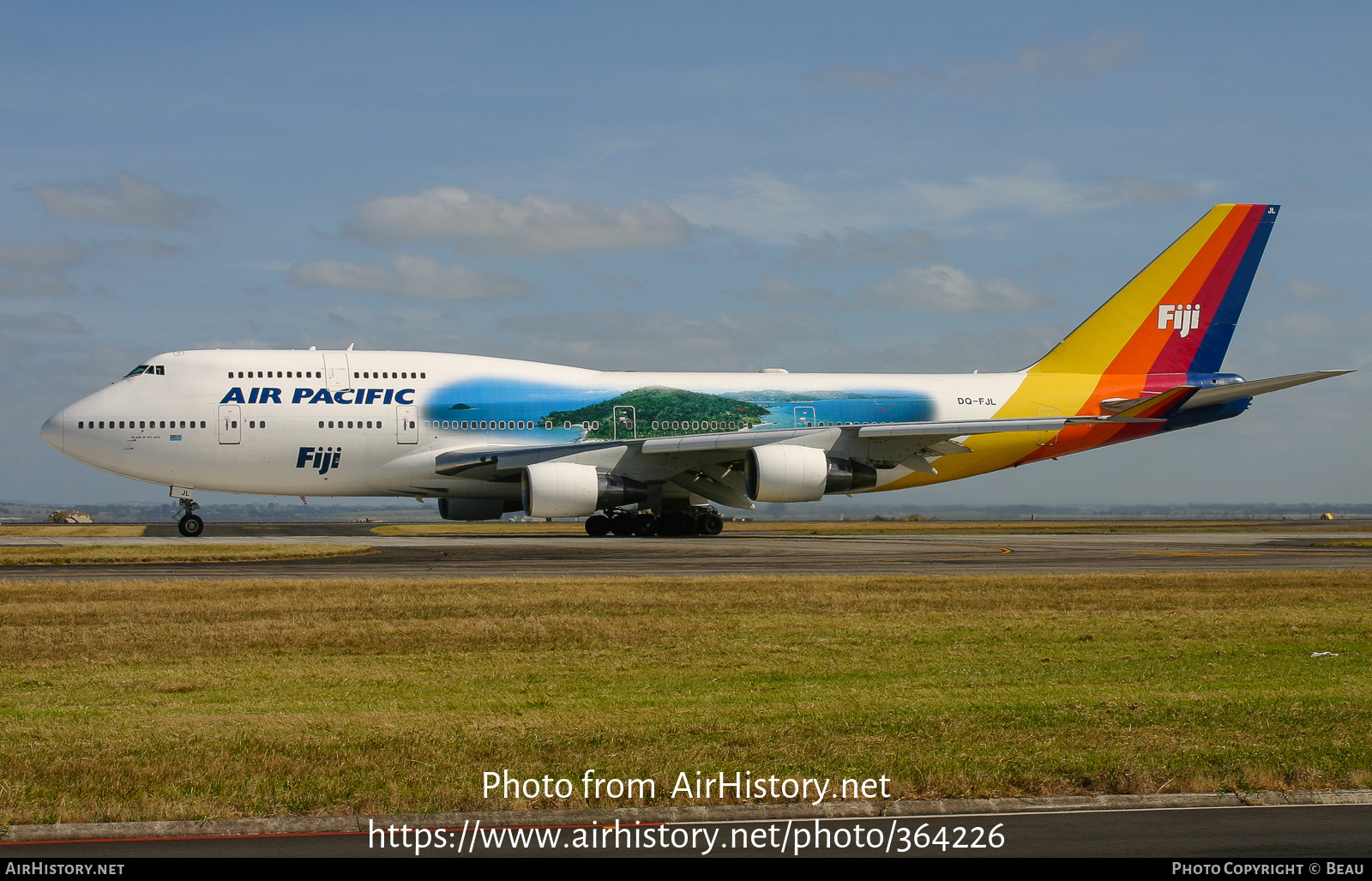 Aircraft Photo of DQ-FJL | Boeing 747-412 | Air Pacific | AirHistory.net #364226