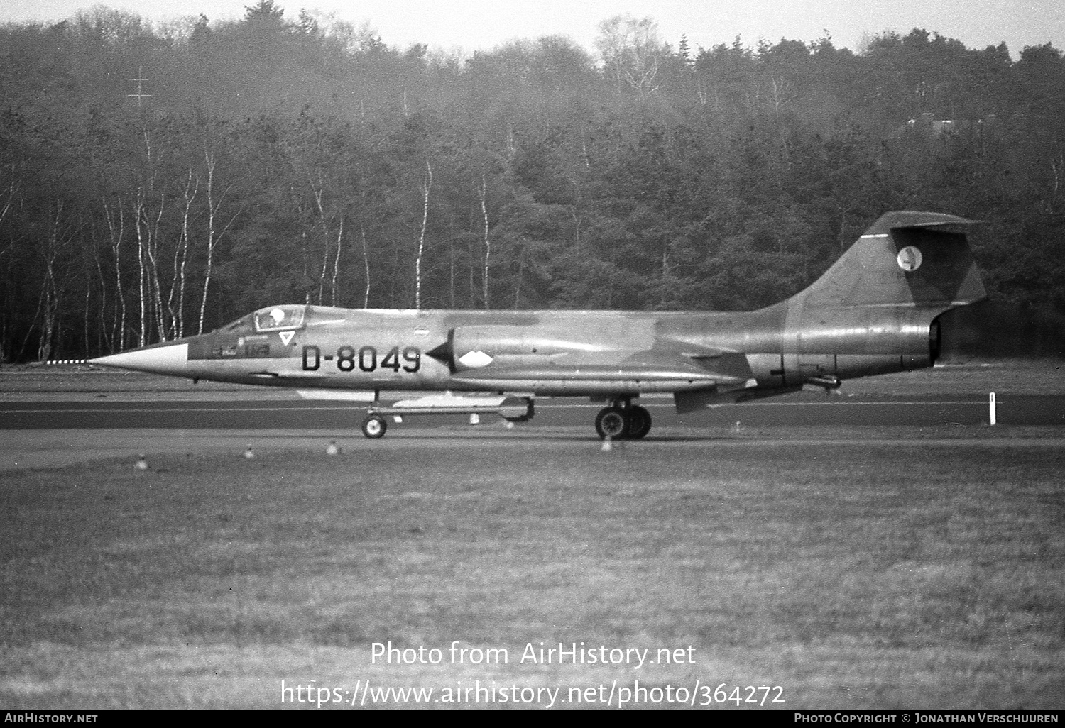 Aircraft Photo of D-8049 | Lockheed F-104G Starfighter | Netherlands - Air Force | AirHistory.net #364272