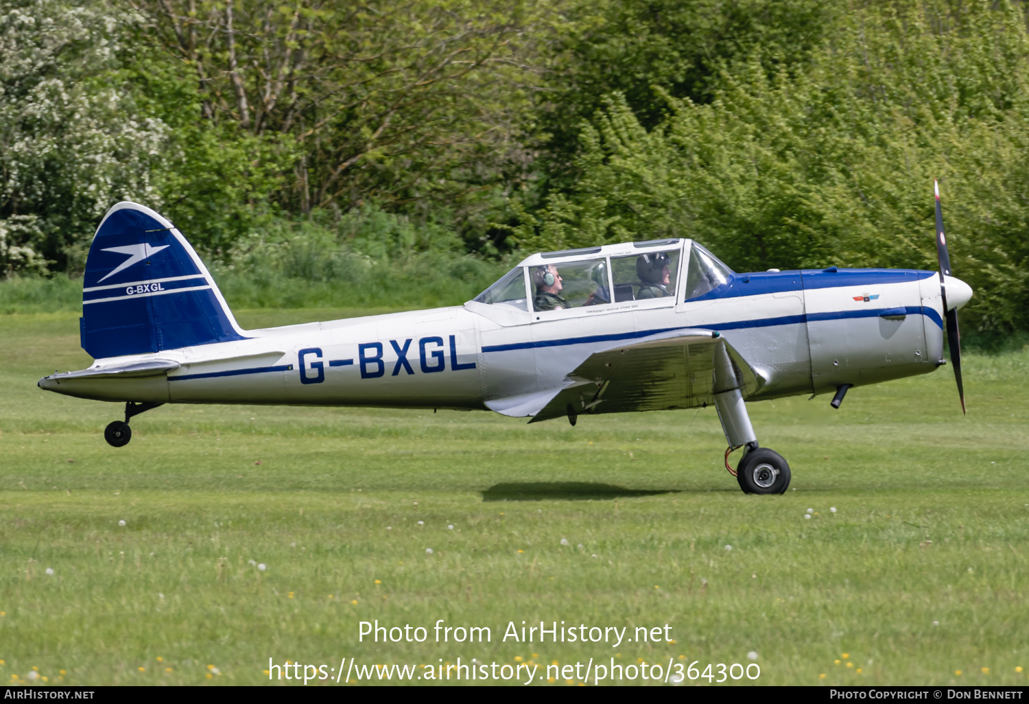 Aircraft Photo of G-BXGL | De Havilland DHC-1 Chipmunk Mk22 | AirHistory.net #364300