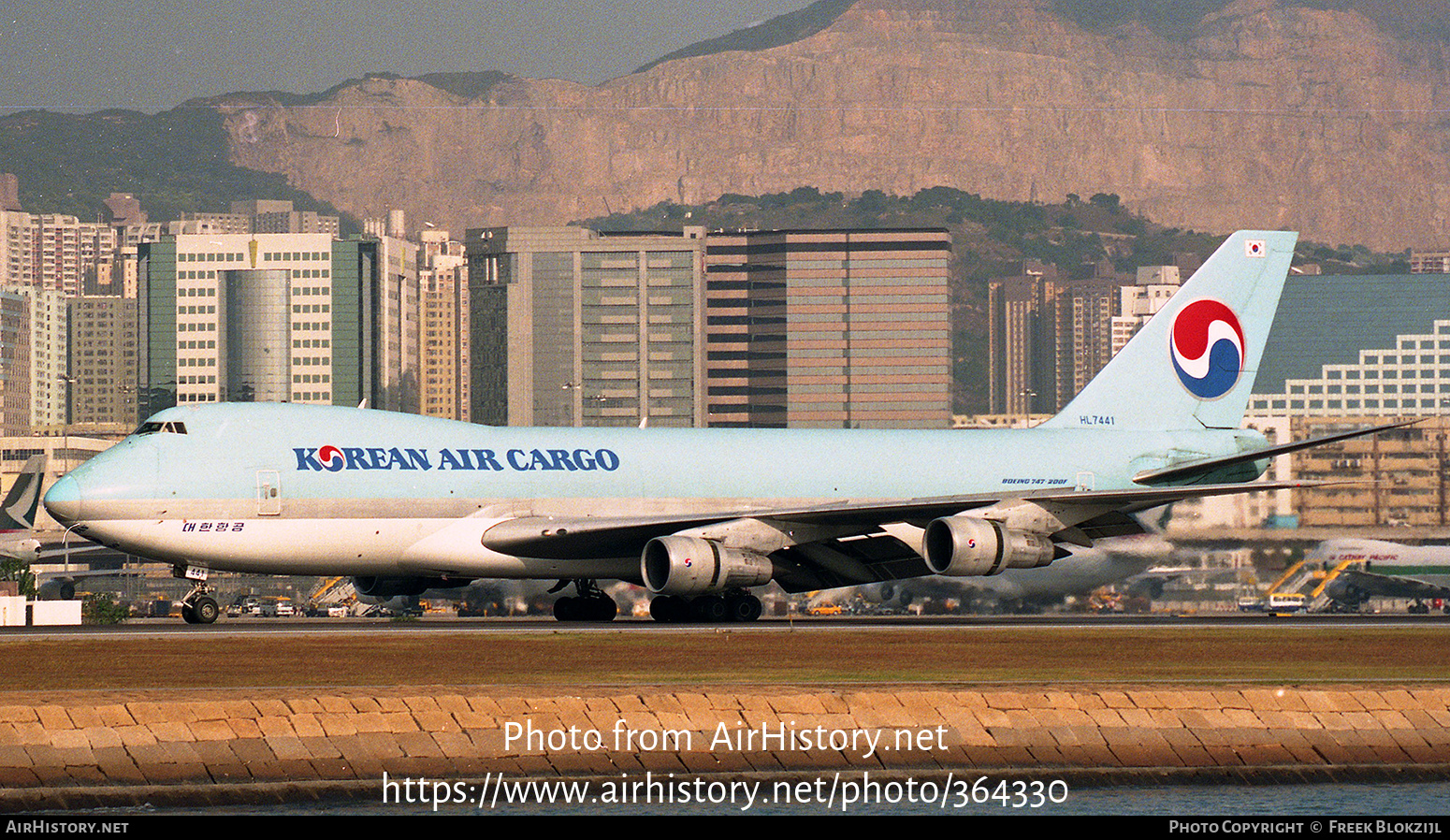 Aircraft Photo of HL7441 | Boeing 747-230F | Korean Air Cargo | AirHistory.net #364330