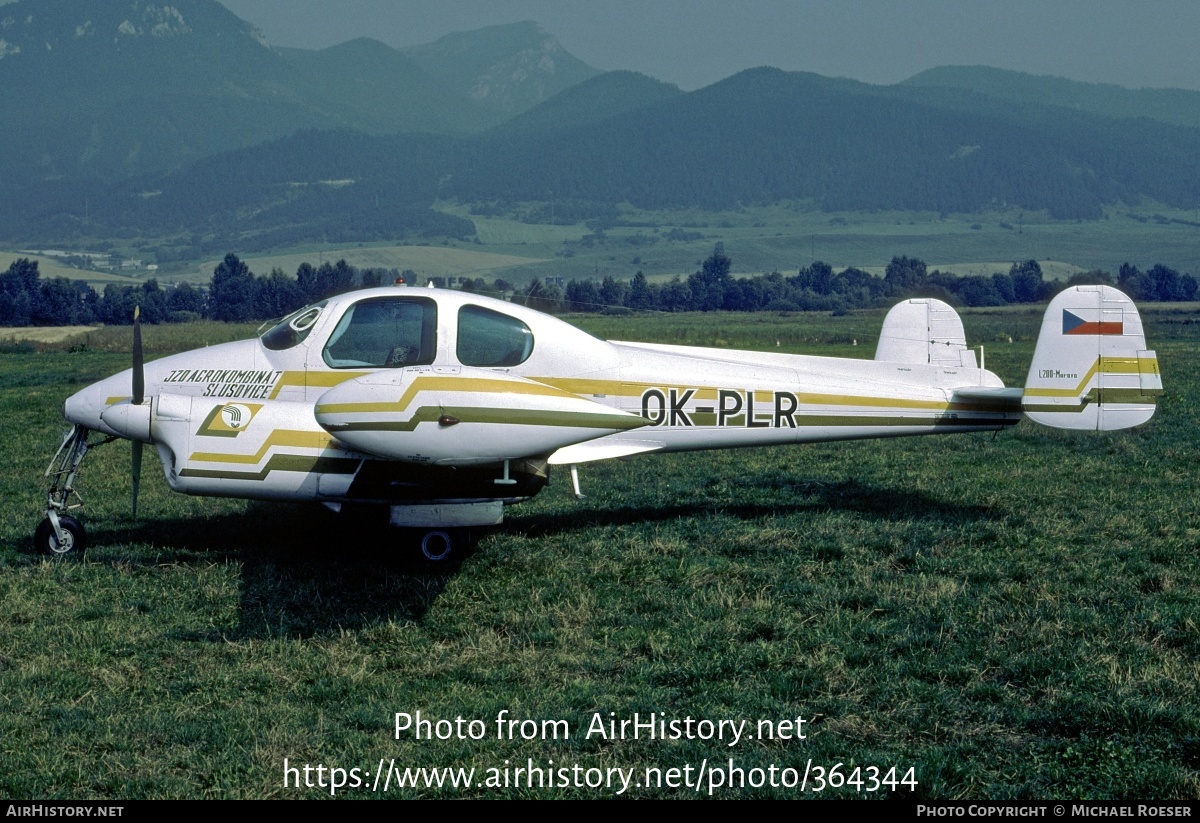 Aircraft Photo of OK-PLR | Let L-200A Morava | JZD Agrokombinat Slusovice | AirHistory.net #364344