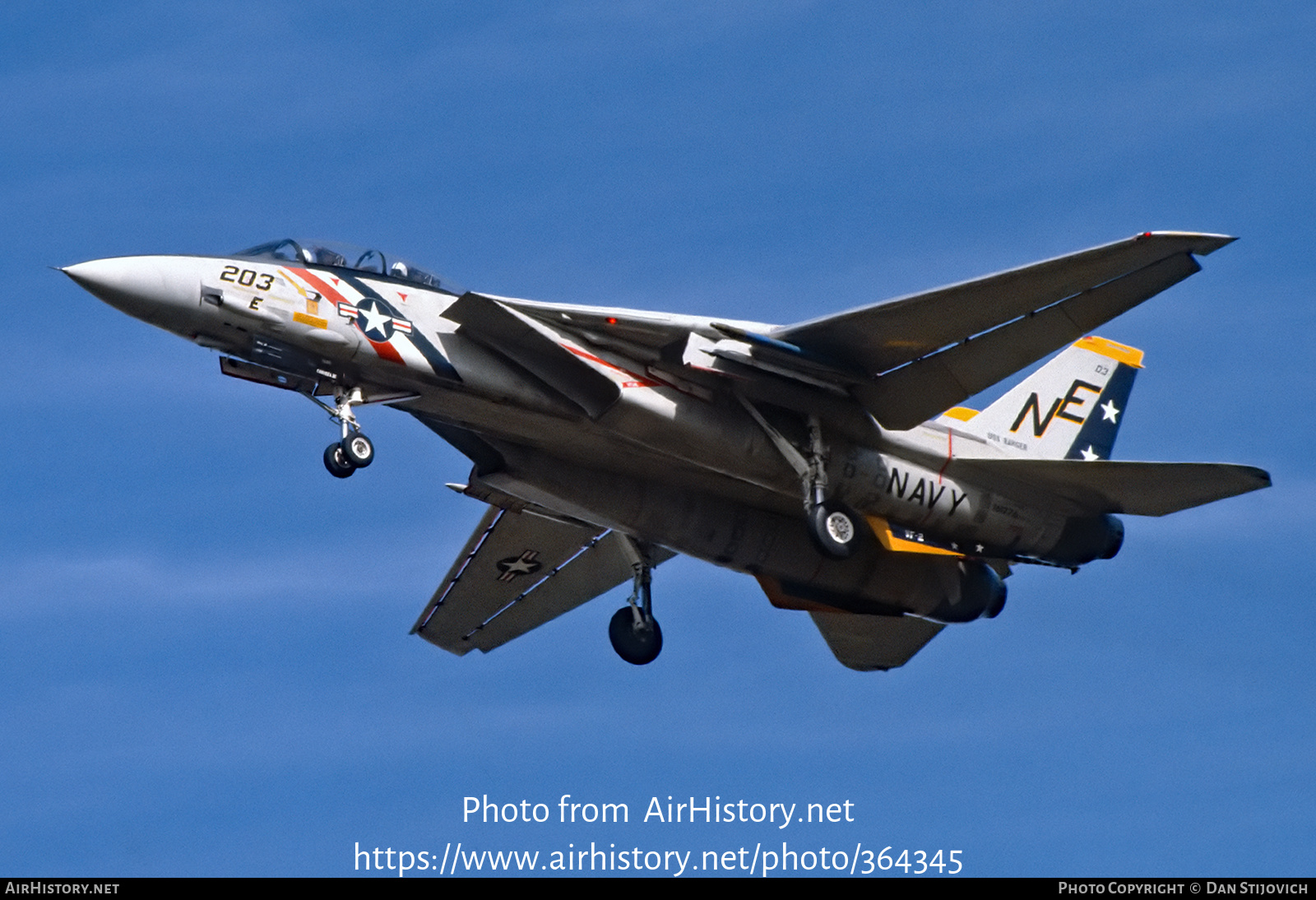 Aircraft Photo of 161276 | Grumman F-14A Tomcat | USA - Navy | AirHistory.net #364345