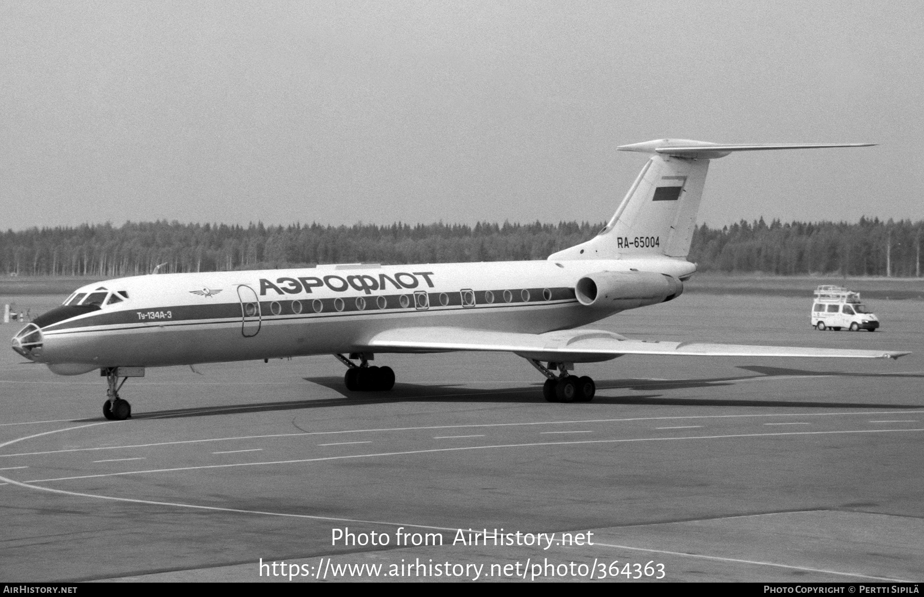 Aircraft Photo of RA-65004 | Tupolev Tu-134A-3 | Aeroflot | AirHistory.net #364363