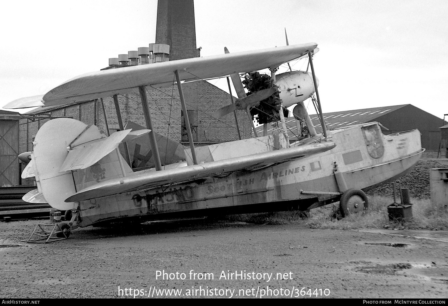 Aircraft Photo of G-AJNO | Supermarine Walrus I | Scottish Airlines | AirHistory.net #364410