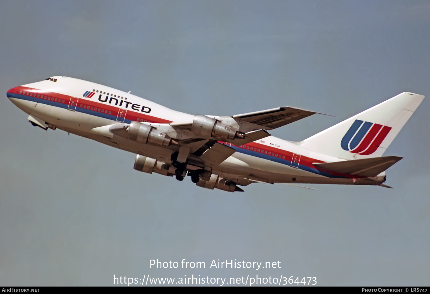 Aircraft Photo of N140UA | Boeing 747SP-21 | United Airlines | AirHistory.net #364473