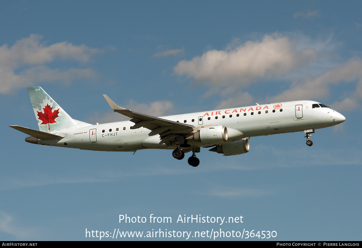 Aircraft Photo of C-FHJT | Embraer 190AR (ERJ-190-100IGW) | Air Canada | AirHistory.net #364530