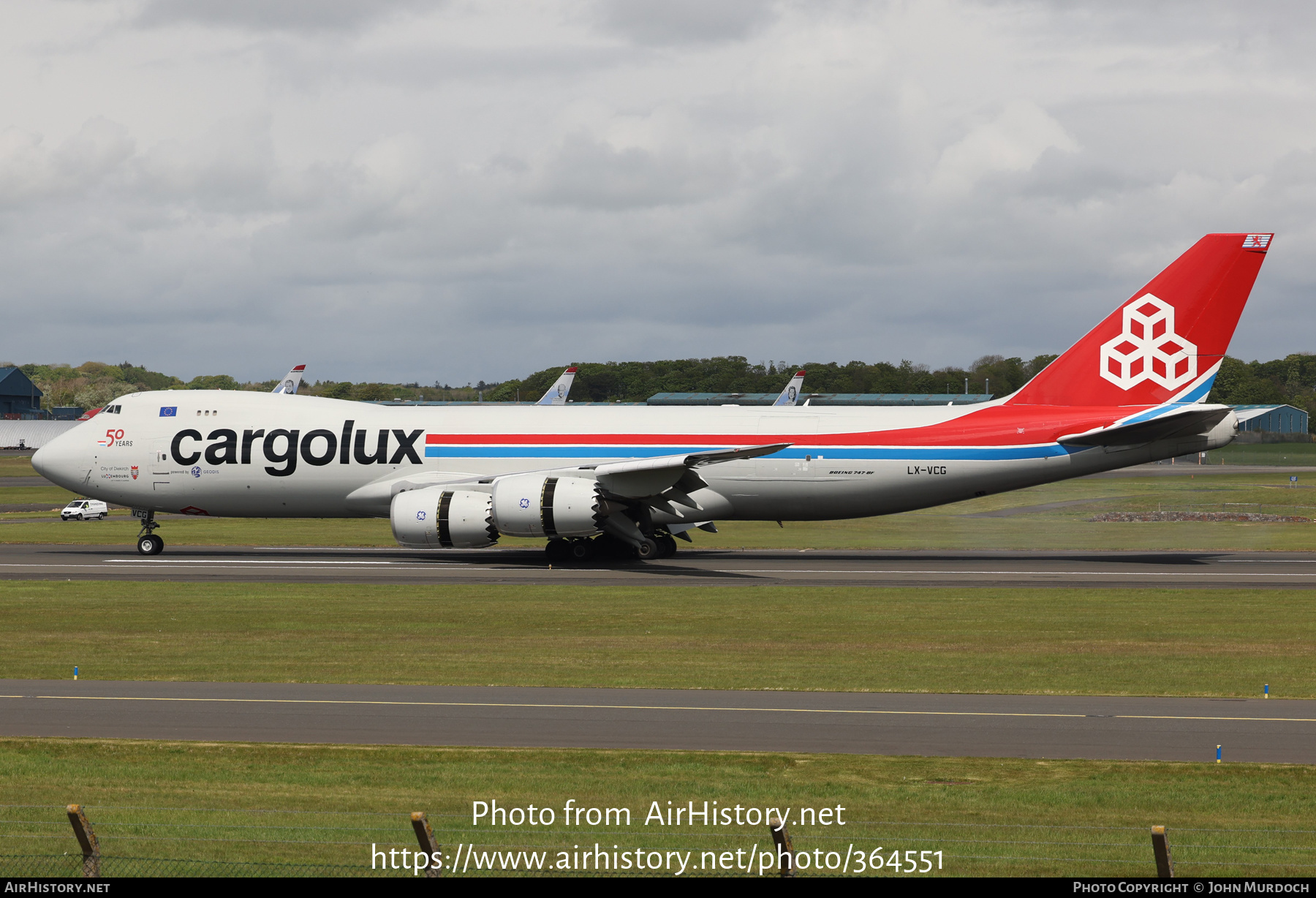 Aircraft Photo of LX-VCG | Boeing 747-8R7F/SCD | Cargolux | AirHistory.net #364551