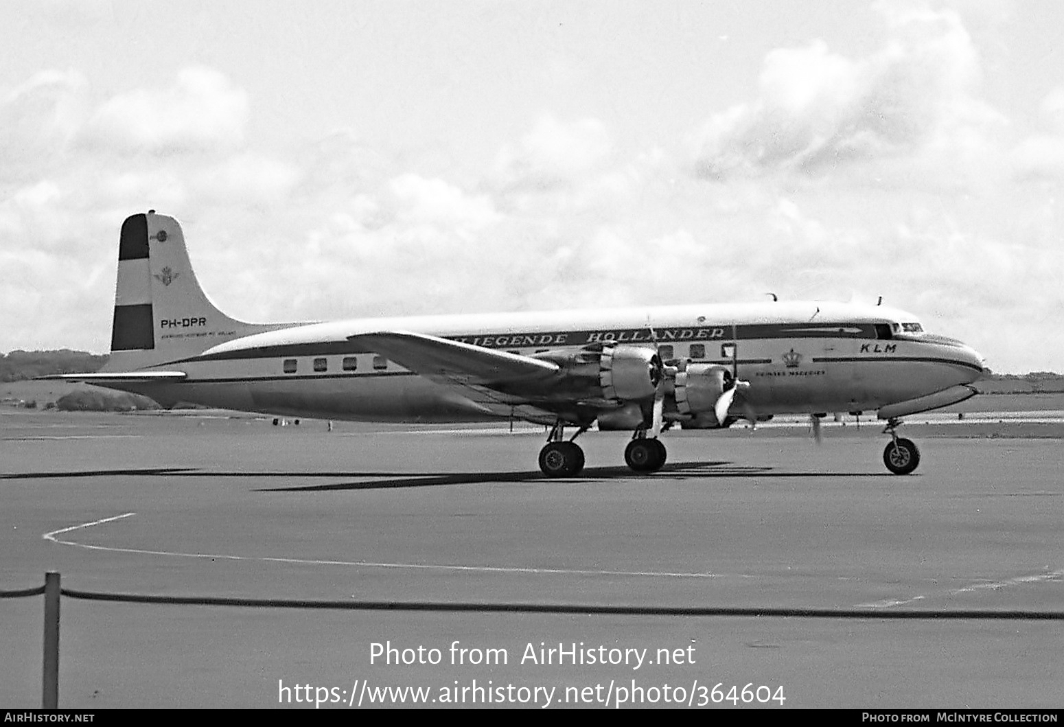 Aircraft Photo of PH-DPR | Douglas DC-6 | KLM - Royal Dutch Airlines | AirHistory.net #364604