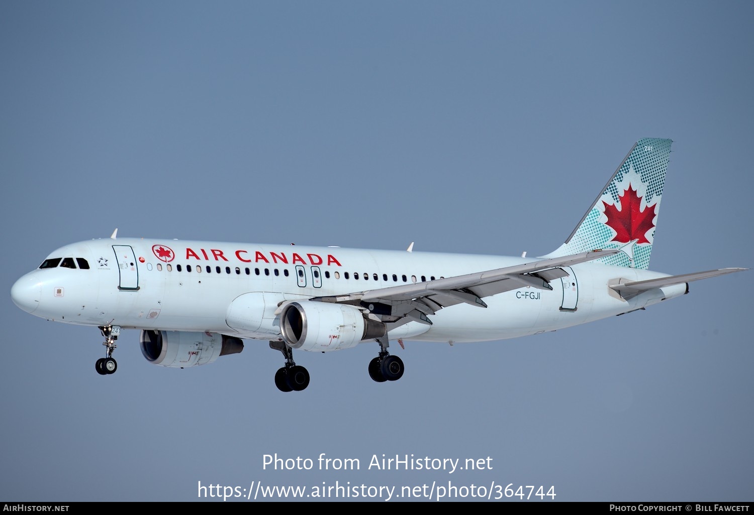 Aircraft Photo of C-FGJI | Airbus A320-214 | Air Canada | AirHistory.net #364744