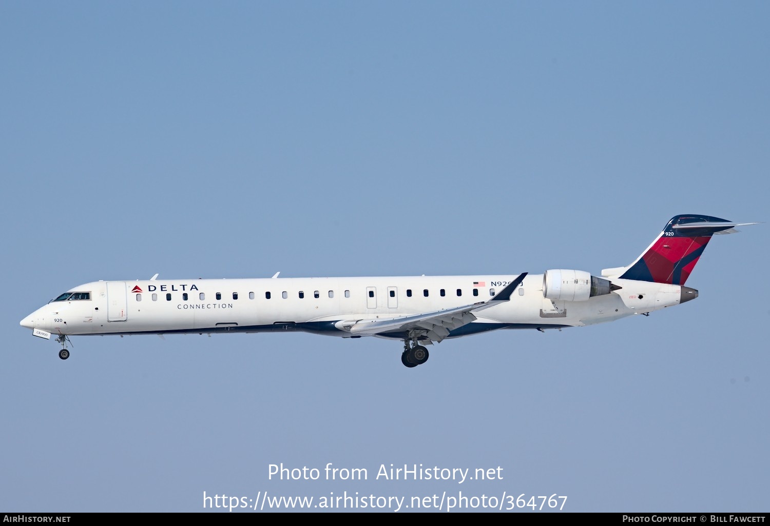 Aircraft Photo of N920XJ | Bombardier CRJ-900 (CL-600-2D24) | Delta Connection | AirHistory.net #364767