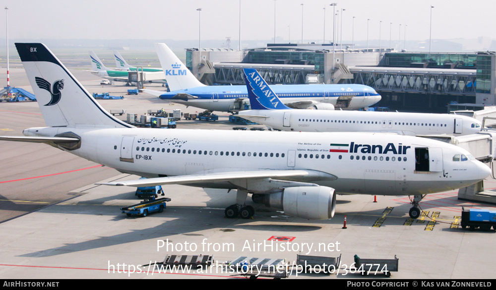 Aircraft Photo of EP-IBX | Airbus A310-203 | Iran Air | AirHistory.net #364774