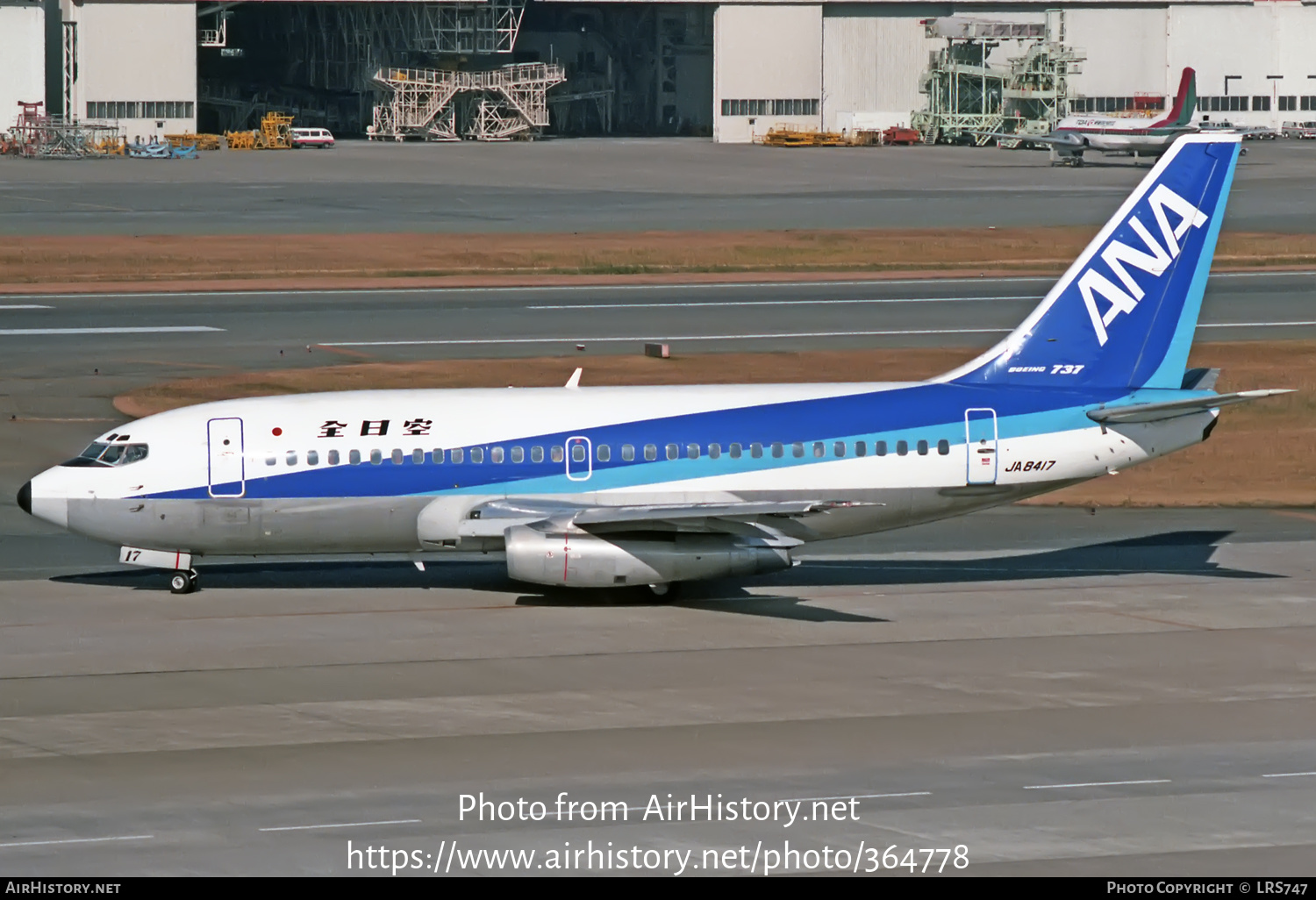 Aircraft Photo of JA8417 | Boeing 737-281/Adv | All Nippon Airways - ANA | AirHistory.net #364778