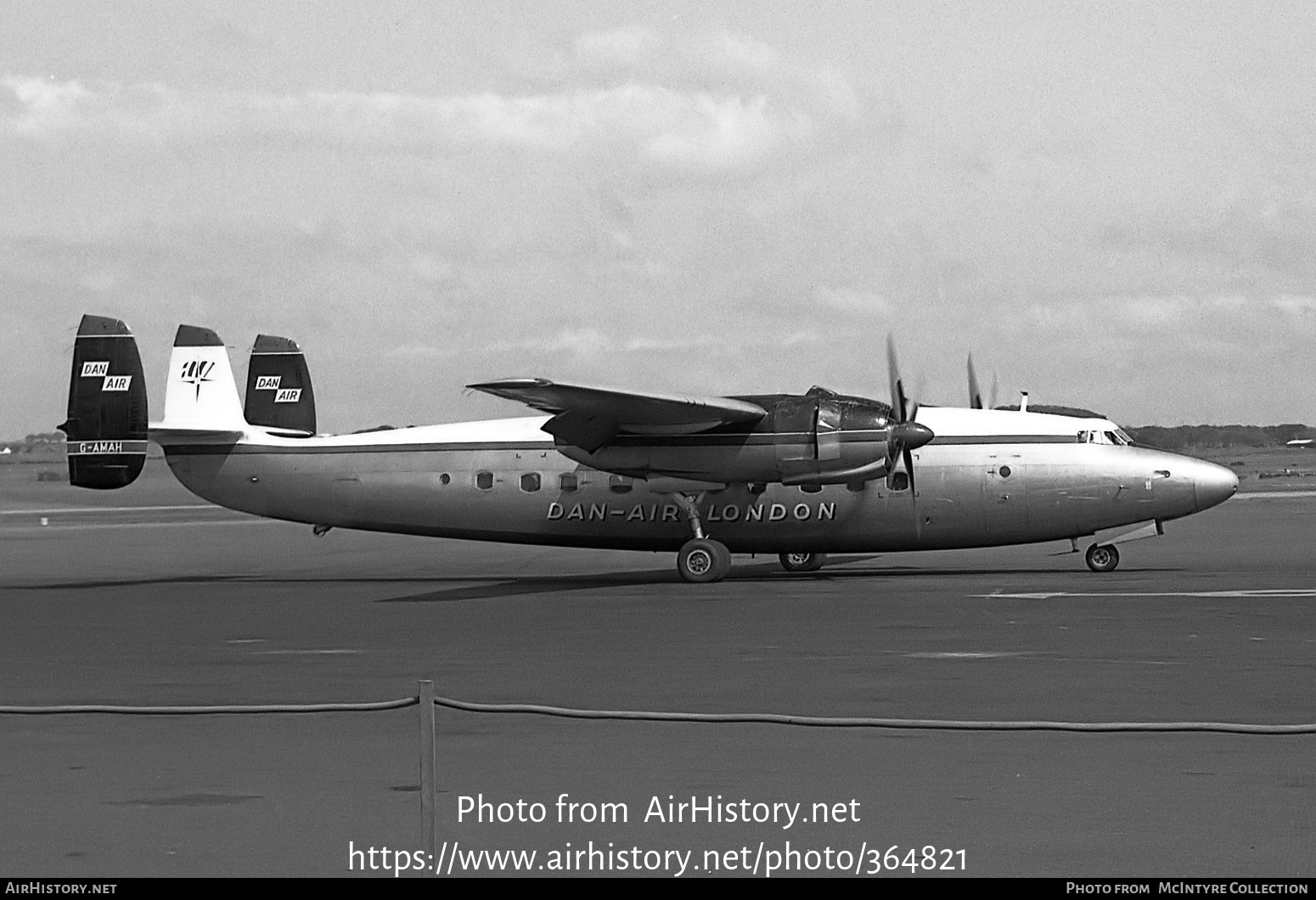 Aircraft Photo of G-AMAH | Airspeed AS-57 Ambassador 2 | Dan-Air London | AirHistory.net #364821