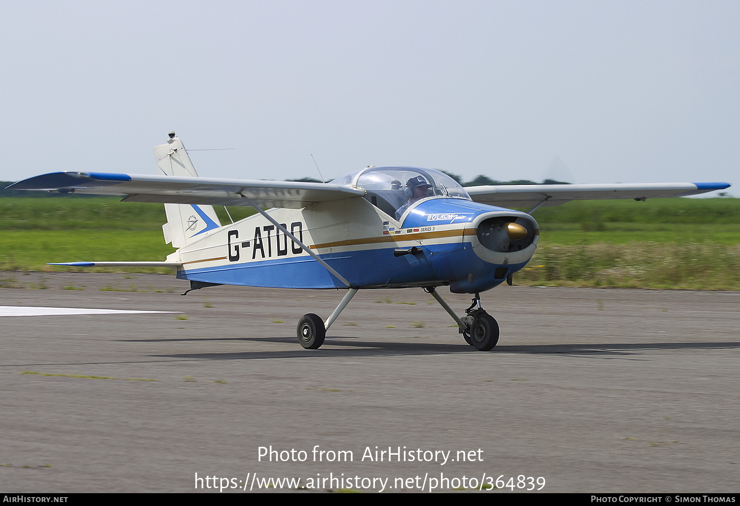 Aircraft Photo of G-ATDO | Bölkow Bo-208C Junior | AirHistory.net #364839