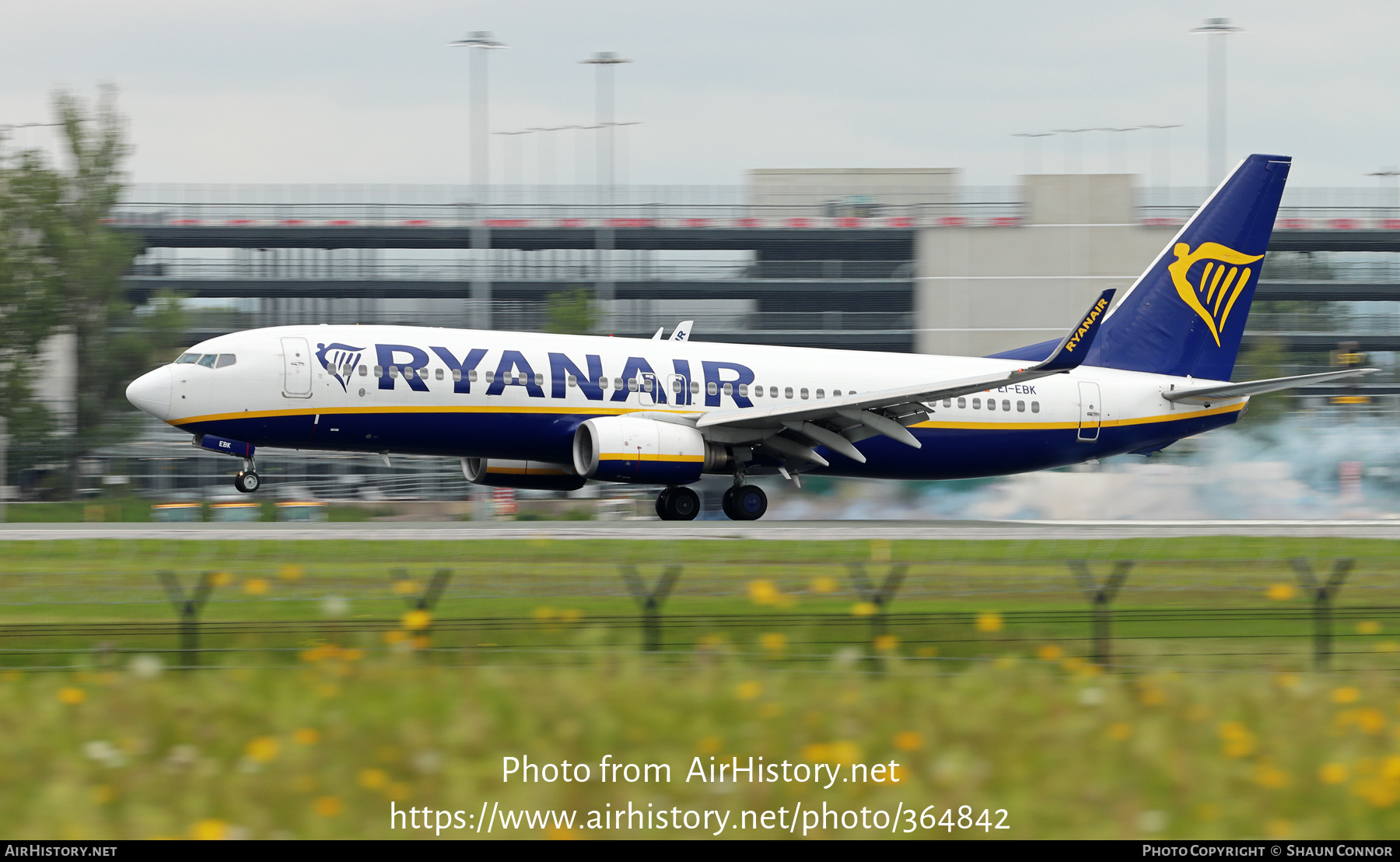 Aircraft Photo of EI-EBK | Boeing 737-8AS | Ryanair | AirHistory.net #364842