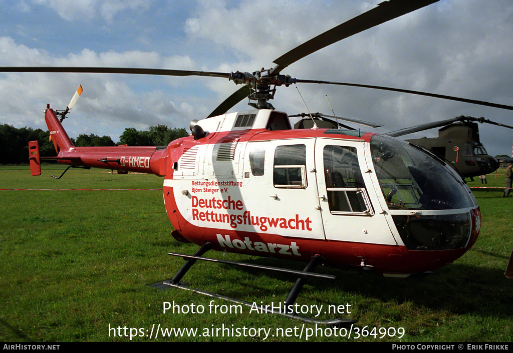 Aircraft Photo of D-HMED | MBB BO-105CB-4 | Deutsche Rettungsflugwacht - German Air Rescue | AirHistory.net #364909