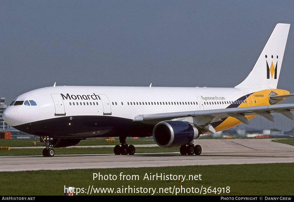 Aircraft Photo of G-MONS | Airbus A300B4-605R | Monarch Airlines | AirHistory.net #364918