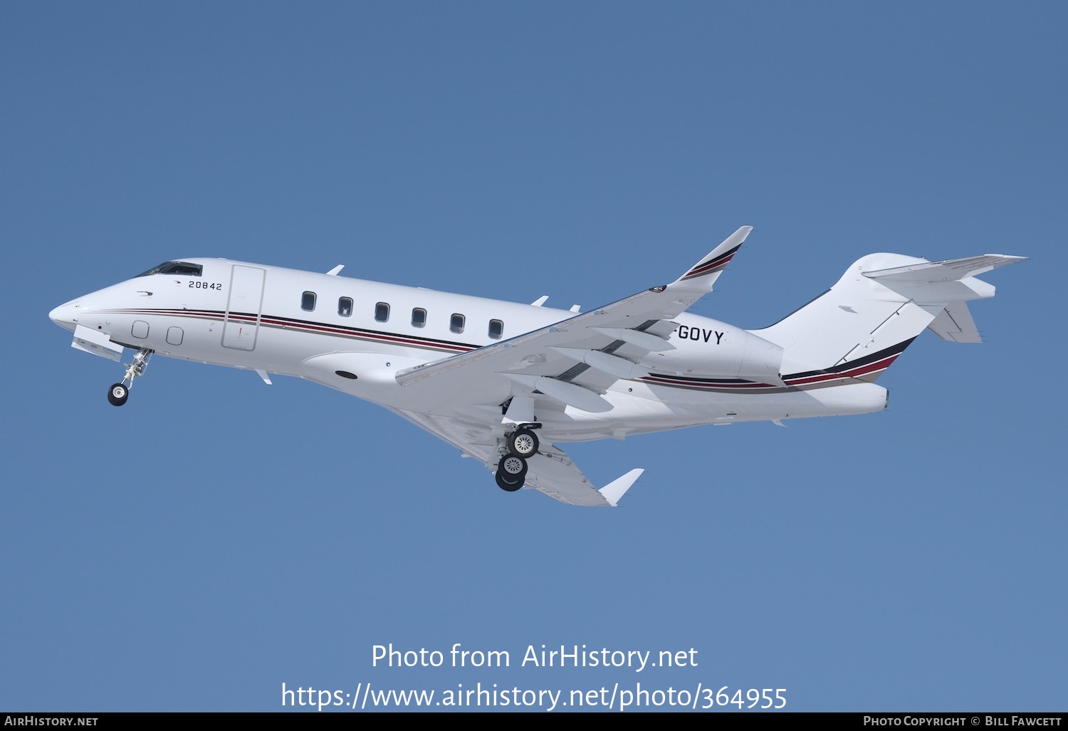 Aircraft Photo of C-GOVY | Bombardier Challenger 350 (BD-100-1A10) | AirHistory.net #364955